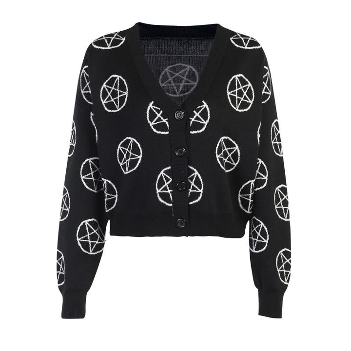 Pentagram Cardigan