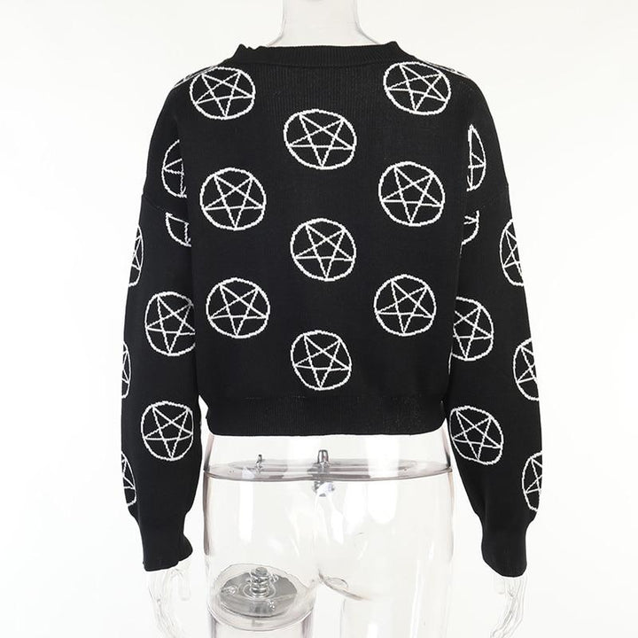 Pentagram Cardigan
