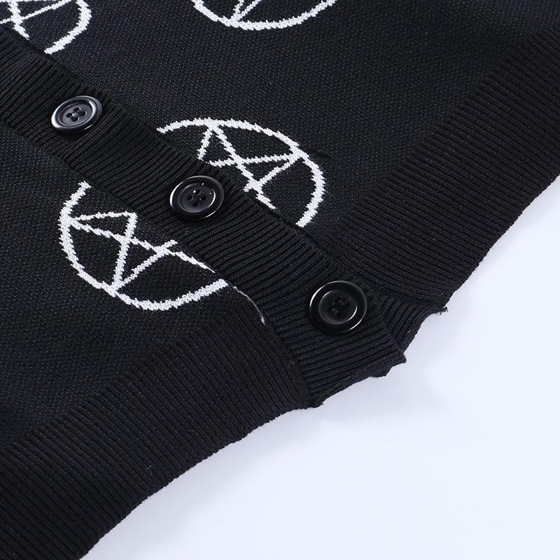 Pentagram Cardigan