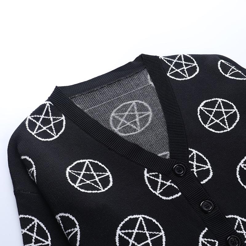 Pentagram Cardigan