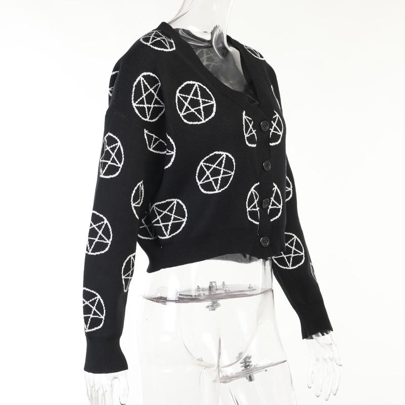 Pentagram Cardigan