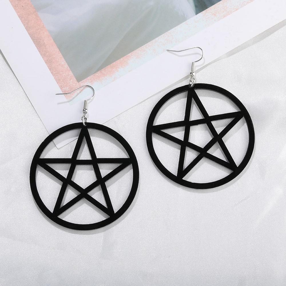 Pentagram Earrings