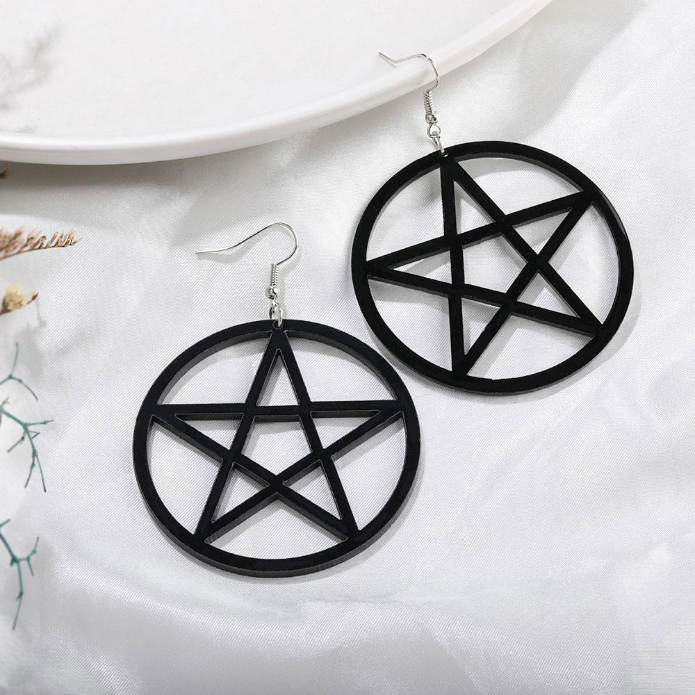 Pentagram Earrings
