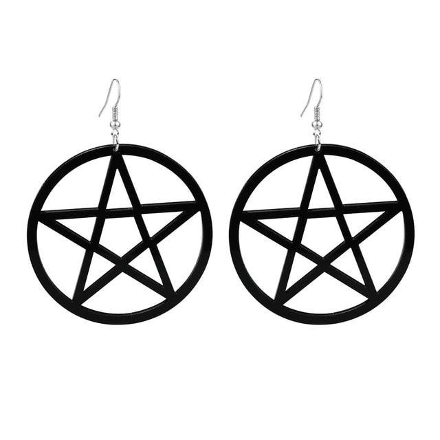 Pentagram Earrings