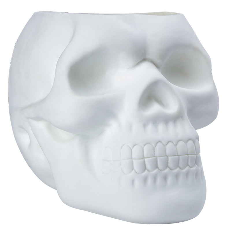Matte Skull Storage Jar