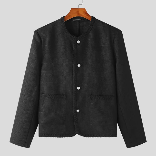 Men's Solid Jacket