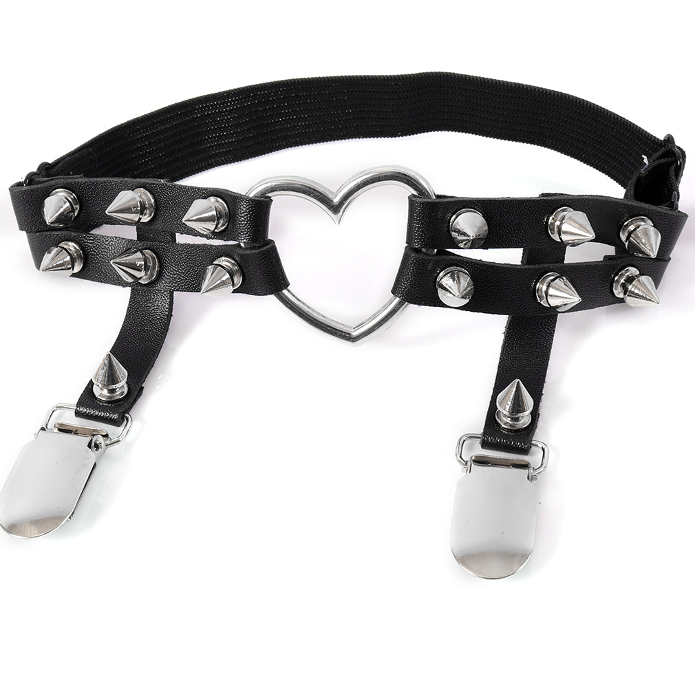 Punk Heart Garter