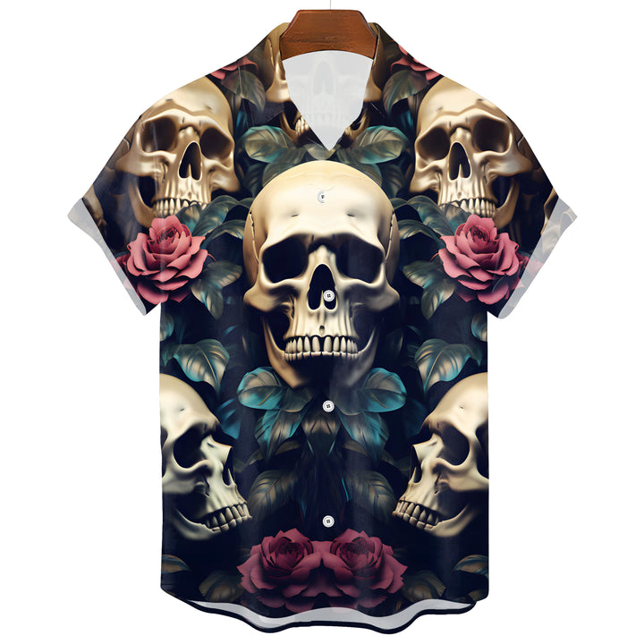 Hawaiian Skull T-Shirt