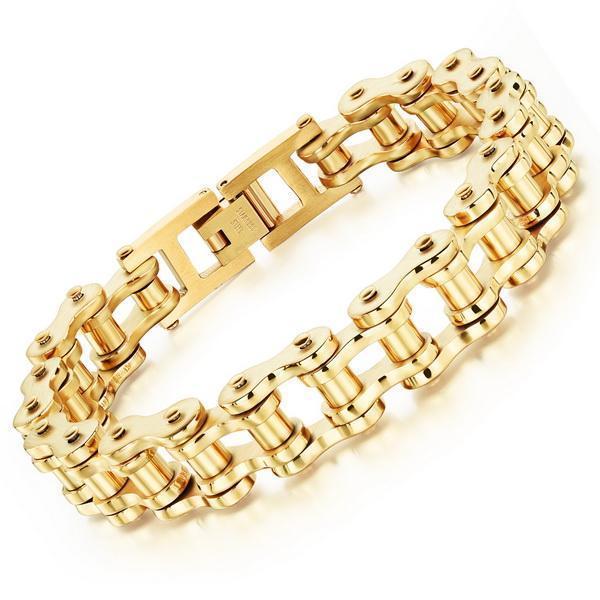 Pulsera de huesos de acero inoxidable