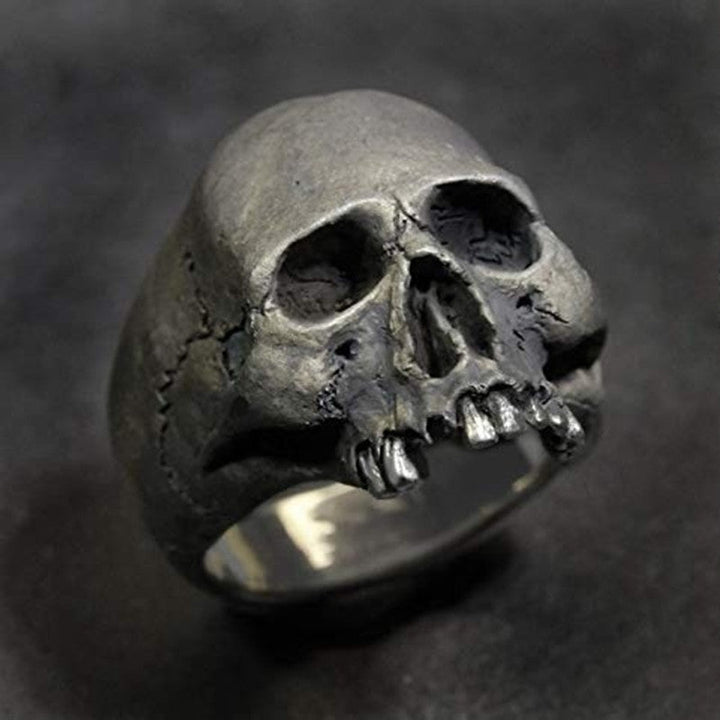 Anillo de calavera unisex