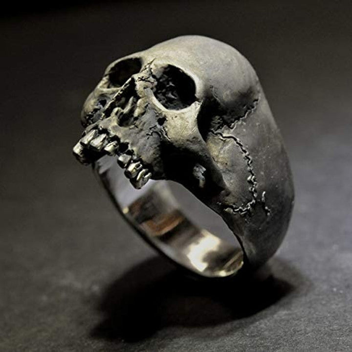 Anillo de calavera unisex