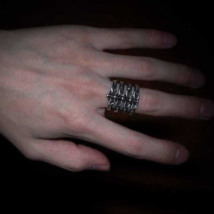 Men's Backbone Ring