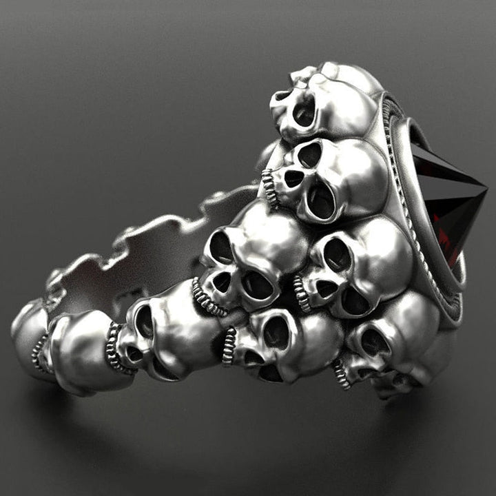 Men's Retro Skull Ring