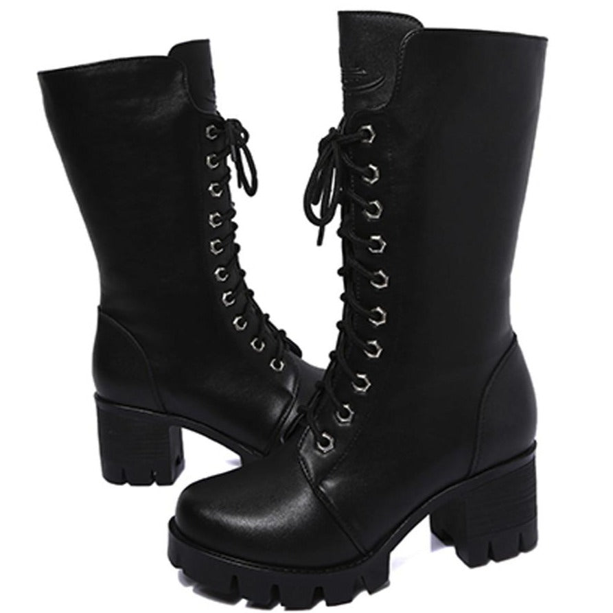 Military Madam Boots