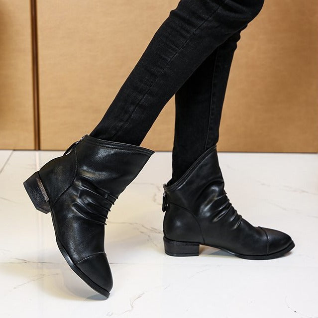 Vegan Pixie Ankle Boots