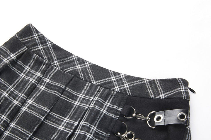 The Punk Plaid Skirt