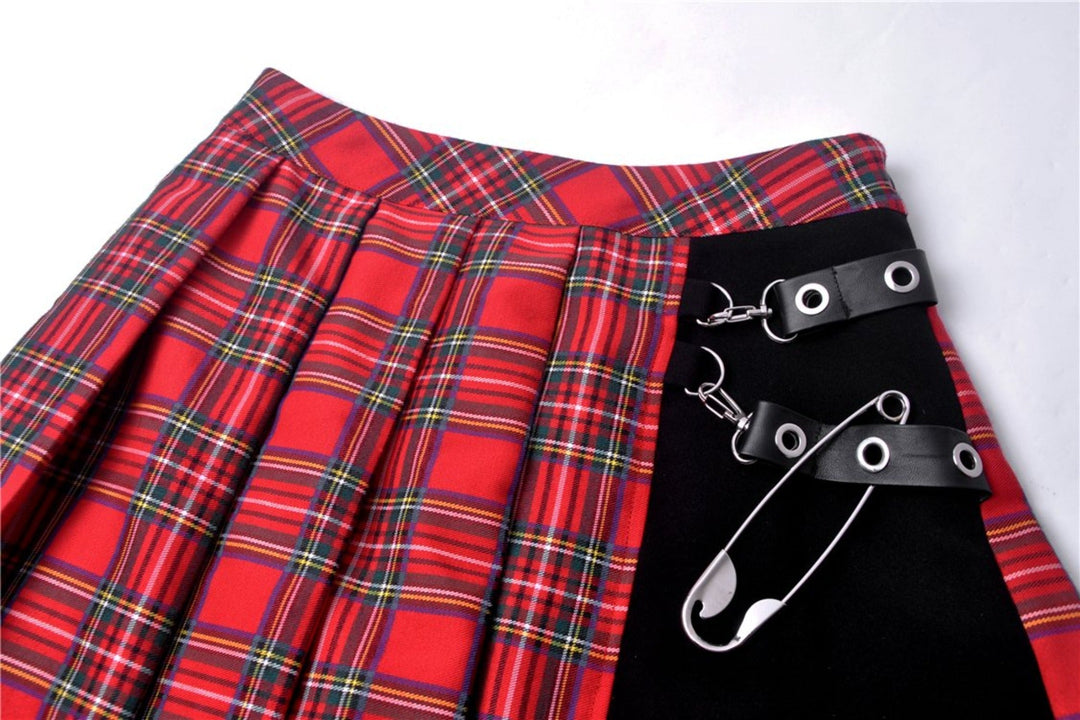 The Punk Plaid Skirt