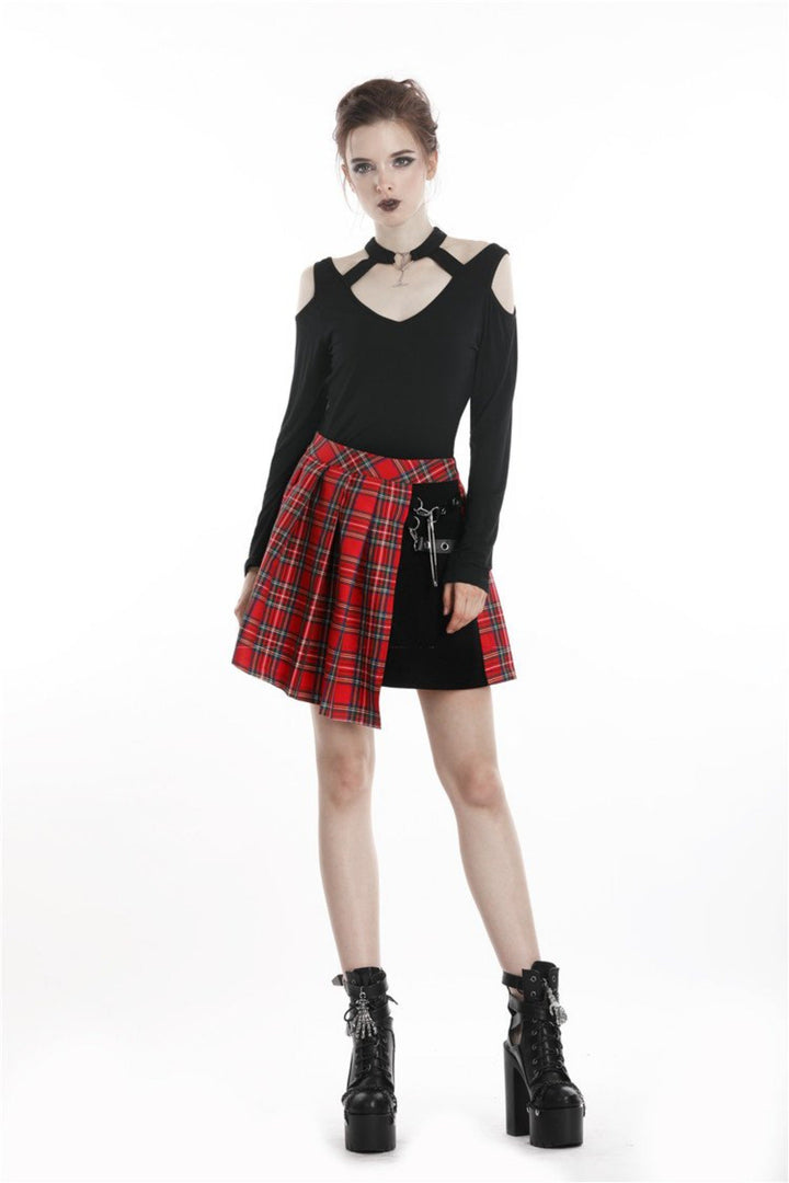 The Punk Plaid Skirt