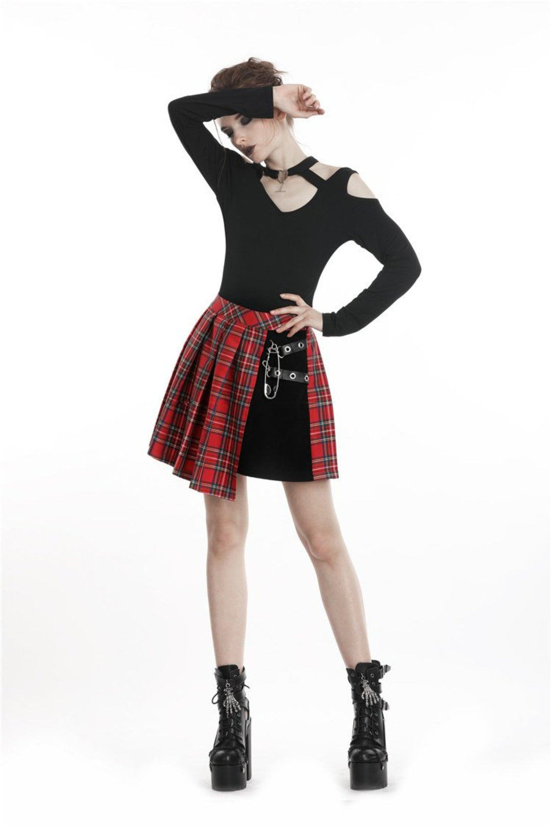 The Punk Plaid Skirt