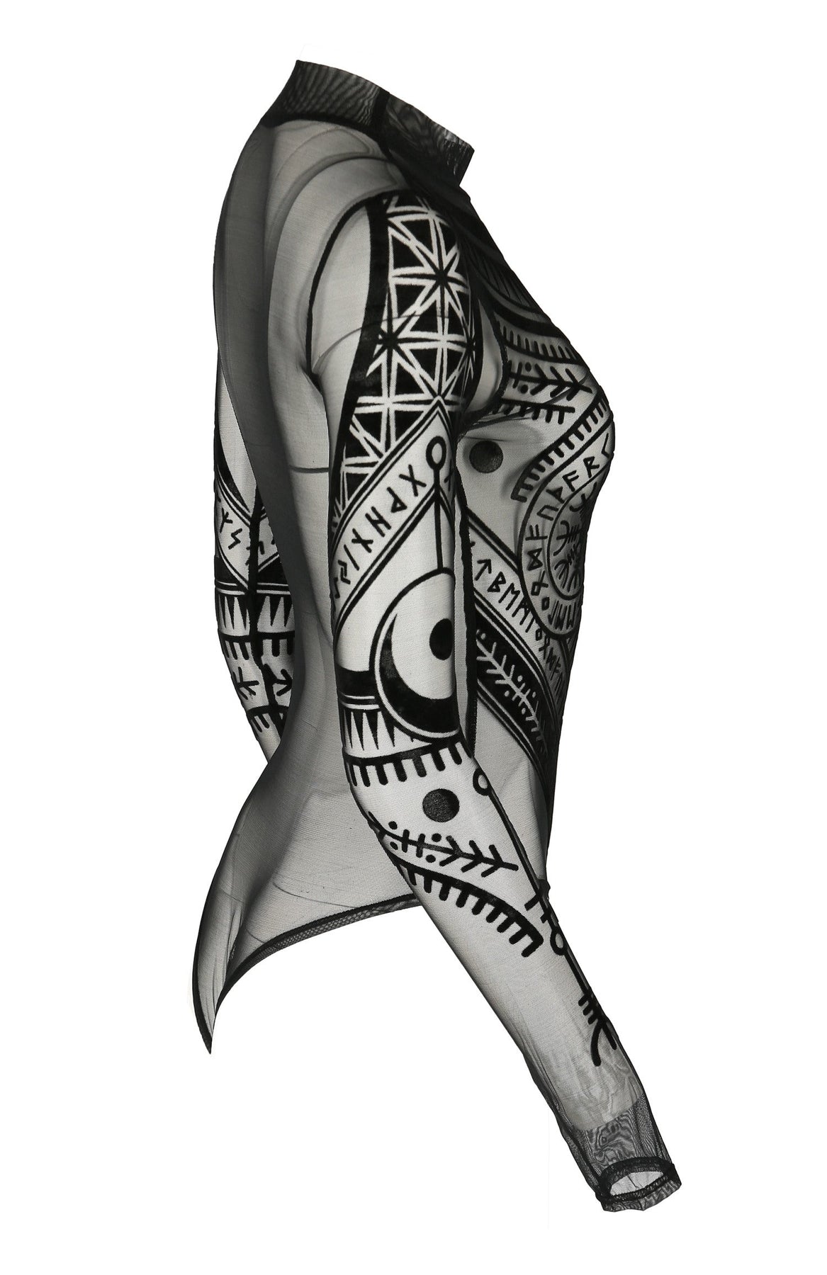 Runic Body Runes Bodysuit – Gothic Mania
