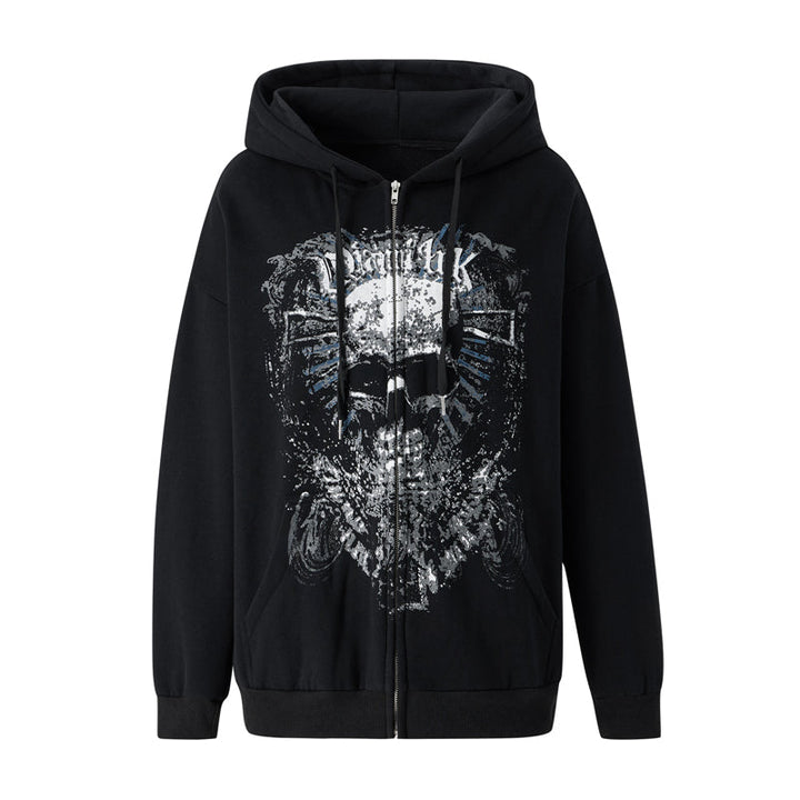 Oversize Skull Hoodie