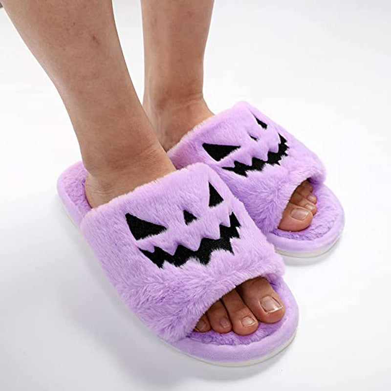 Jack O' Lantern Slippers