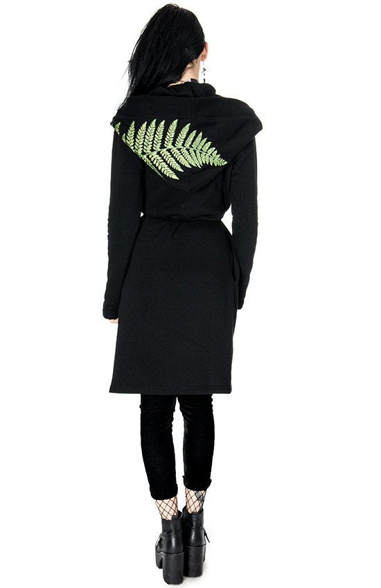 Sudadera con capucha de helecho de bruja del bosque