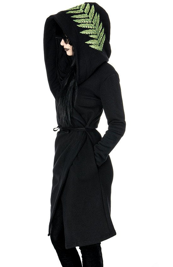 Sudadera con capucha de helecho de bruja del bosque