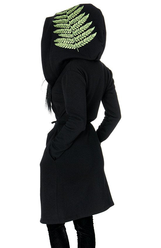 Sudadera con capucha de helecho de bruja del bosque