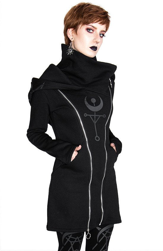 Sudadera con capucha Twin Moon