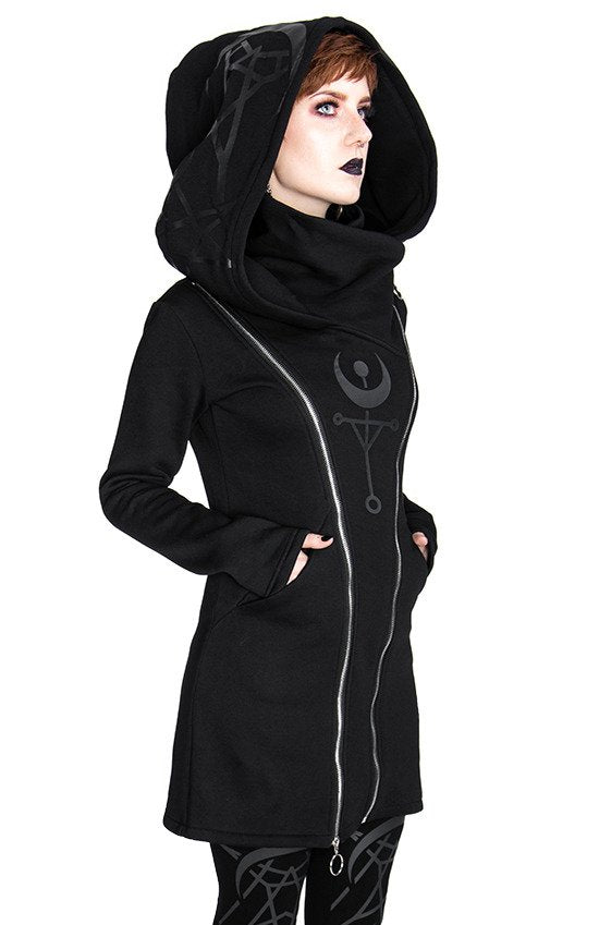 Sudadera con capucha Twin Moon