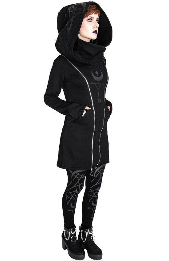 Sudadera con capucha Twin Moon