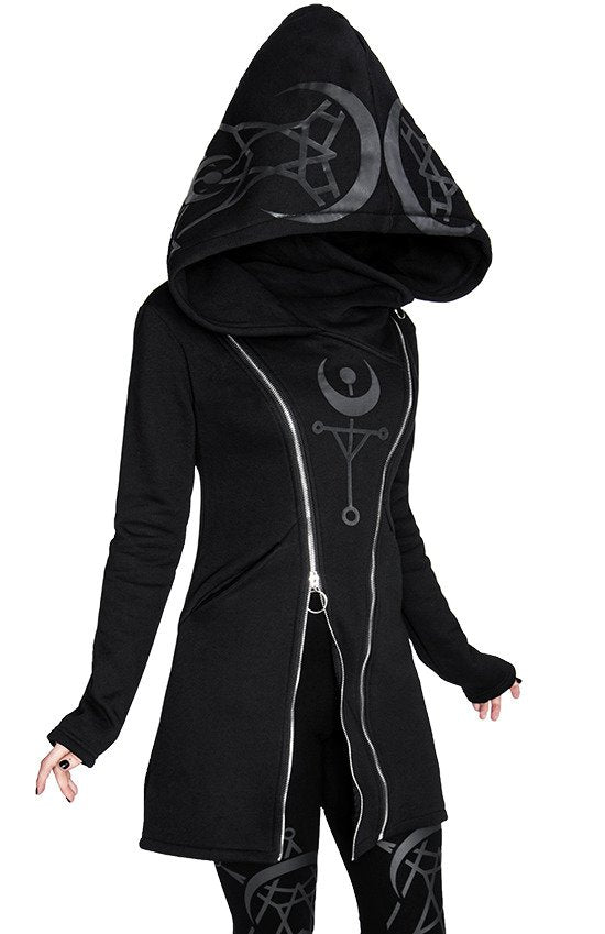Sudadera con capucha Twin Moon