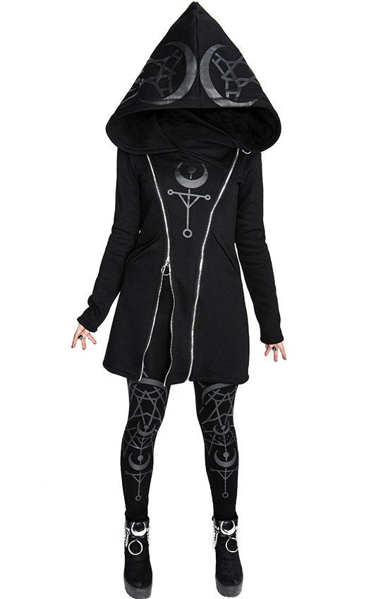 Sudadera con capucha Twin Moon