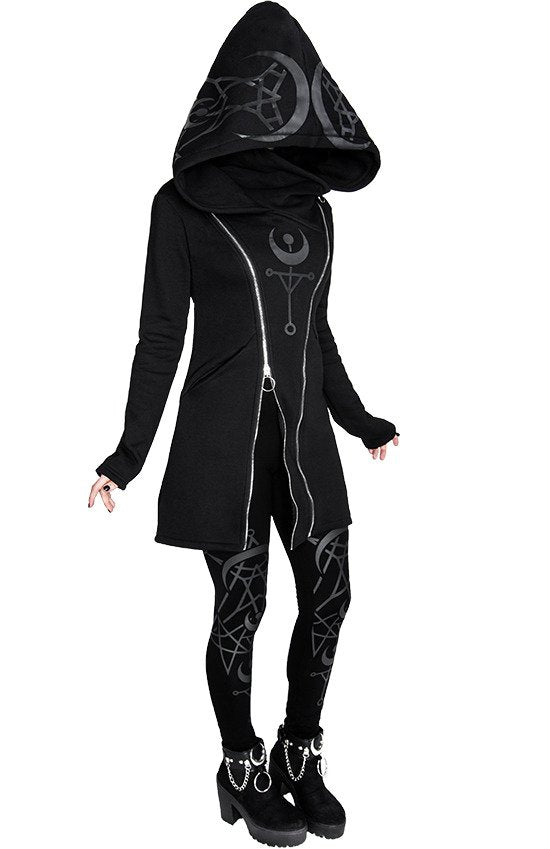 Sudadera con capucha Twin Moon