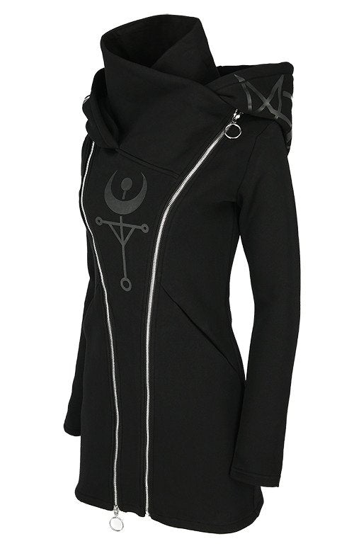 Sudadera con capucha Twin Moon