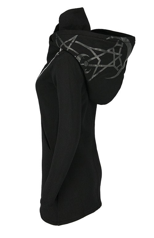 Sudadera con capucha Twin Moon