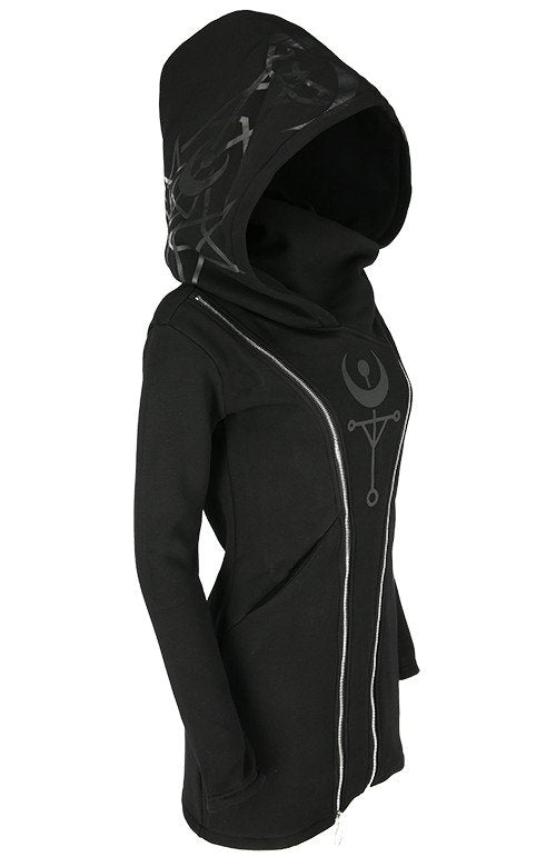 Sudadera con capucha Twin Moon