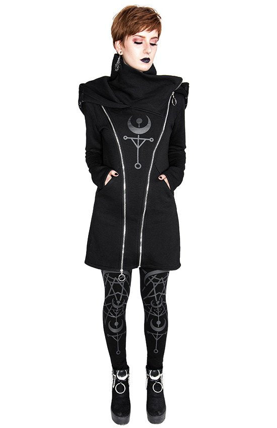 Sudadera con capucha Twin Moon