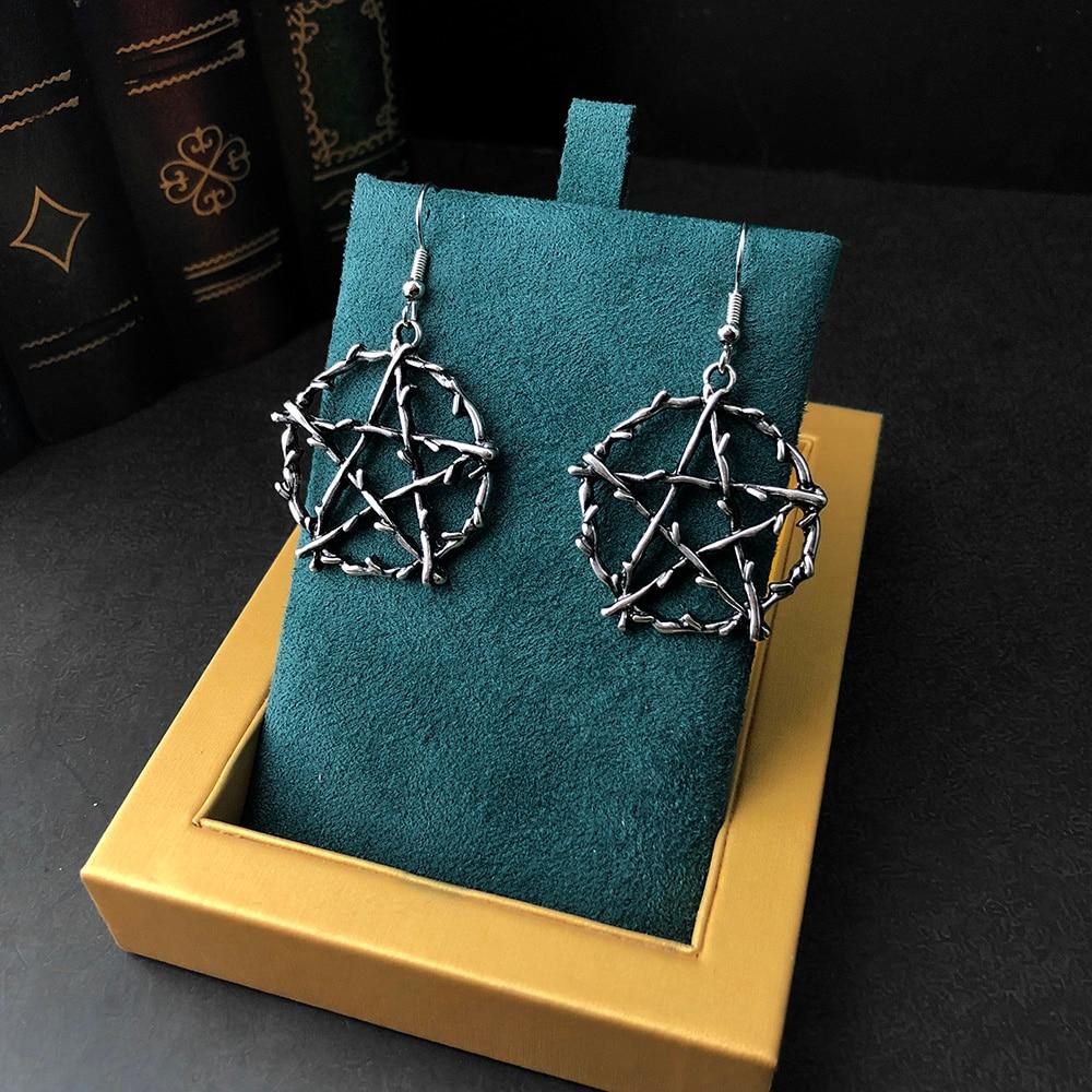 Glory Pentagram Earrings