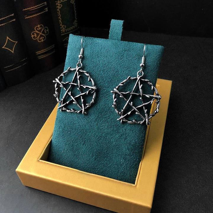 Glory Pentagram Earrings