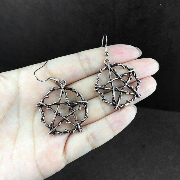 Glory Pentagram Earrings
