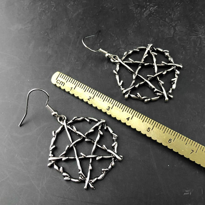 Glory Pentagram Earrings