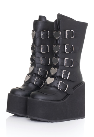 Gothic Heart Boots