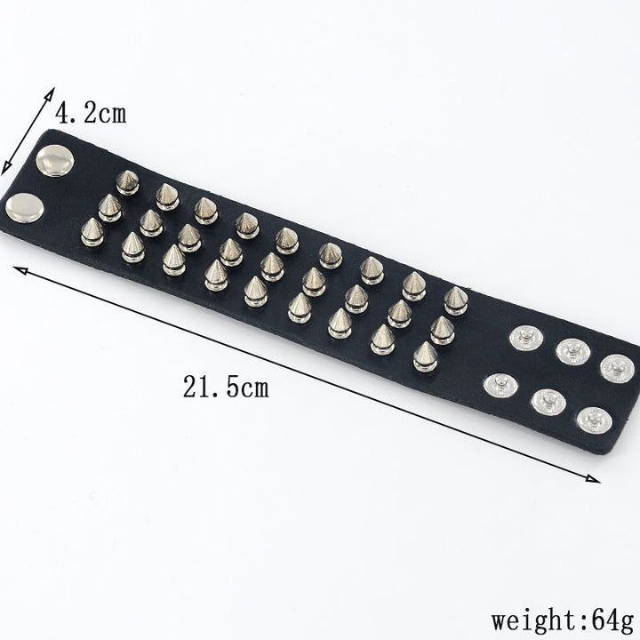 Metal Studded Wristband