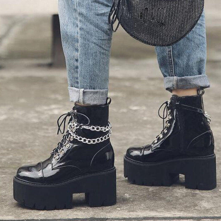 The Ankle Chain Boots