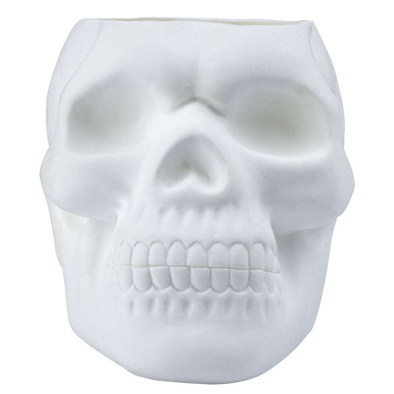 Matte Skull Storage Jar