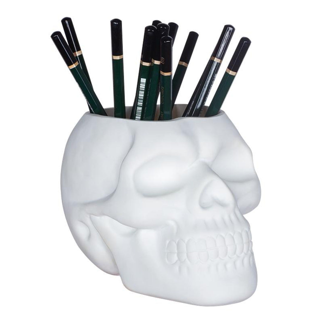 Matte Skull Storage Jar