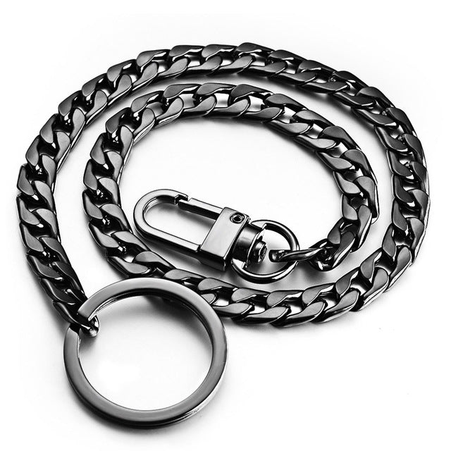 Wallet Metal Chain Metal Wallet Belt Chain – Gothic Mania