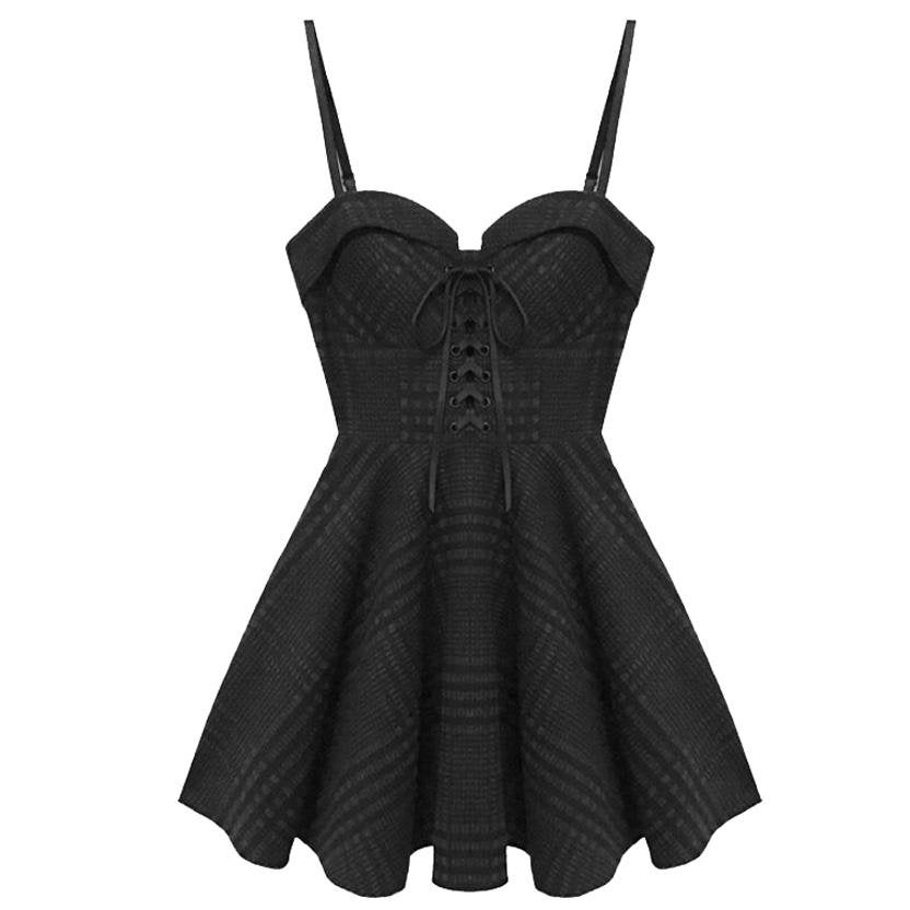 Punk Rock Plated Dress – Gothic Mania